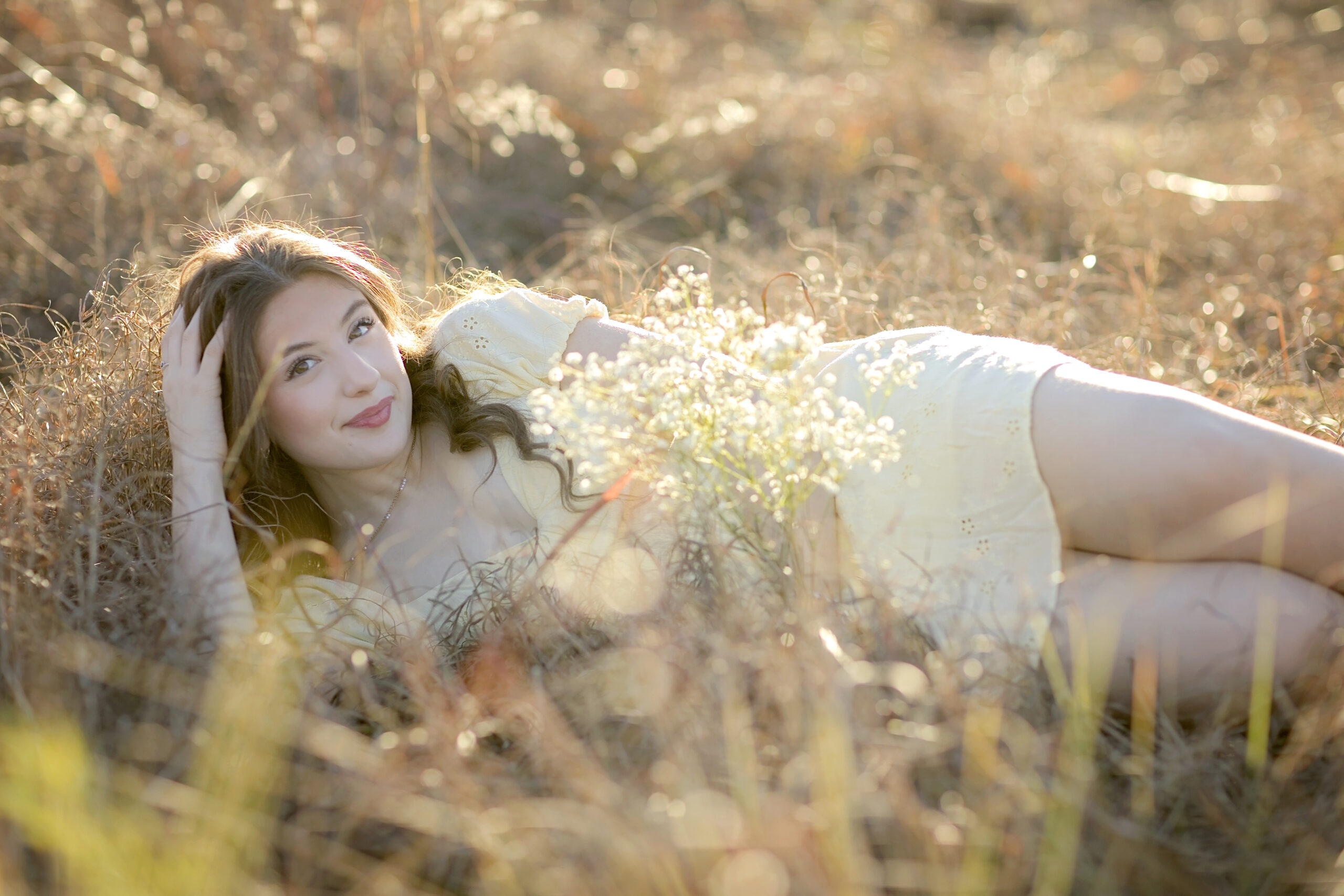 Jayleen, Class of 2026 senior at Sotomayor High School, photographed at Cibolo Nature Center in Boerne by a San Antonio senior photographer.
