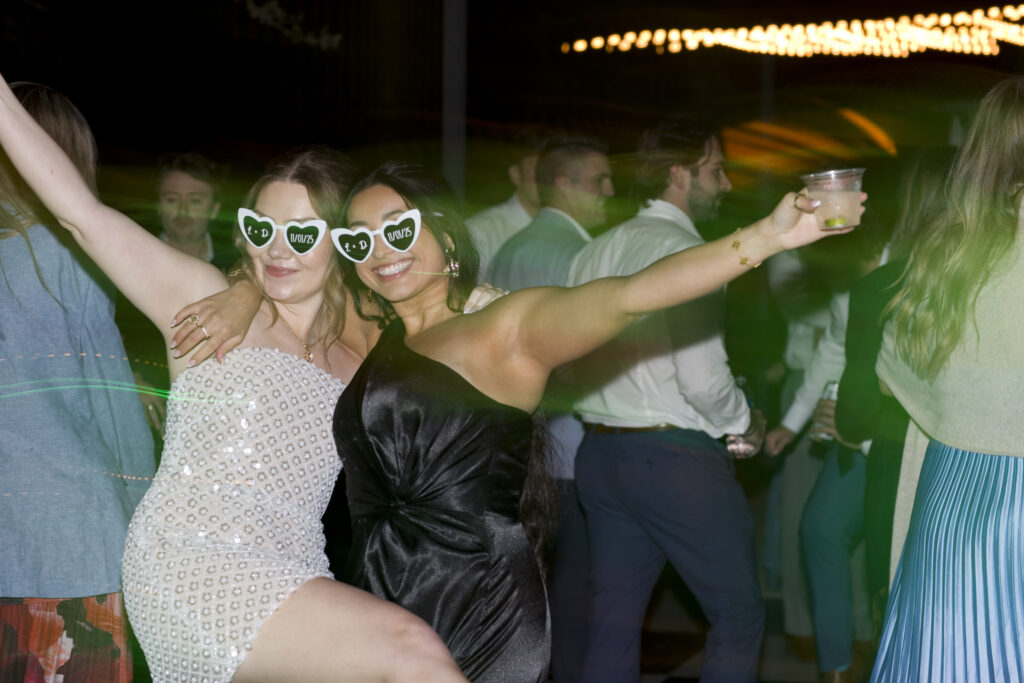 Texas Hill Country wedding reception dancing
