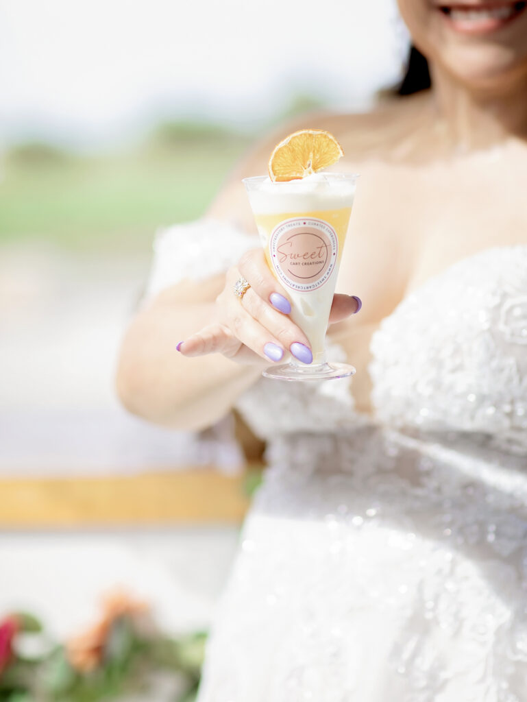 Sweet Creations cart at The Fields Venue